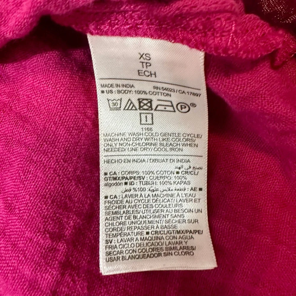 Old Navy Vintage Boysenberry Mini Dress Ruffled Puff Sleeves Y2K Cottagecore XS